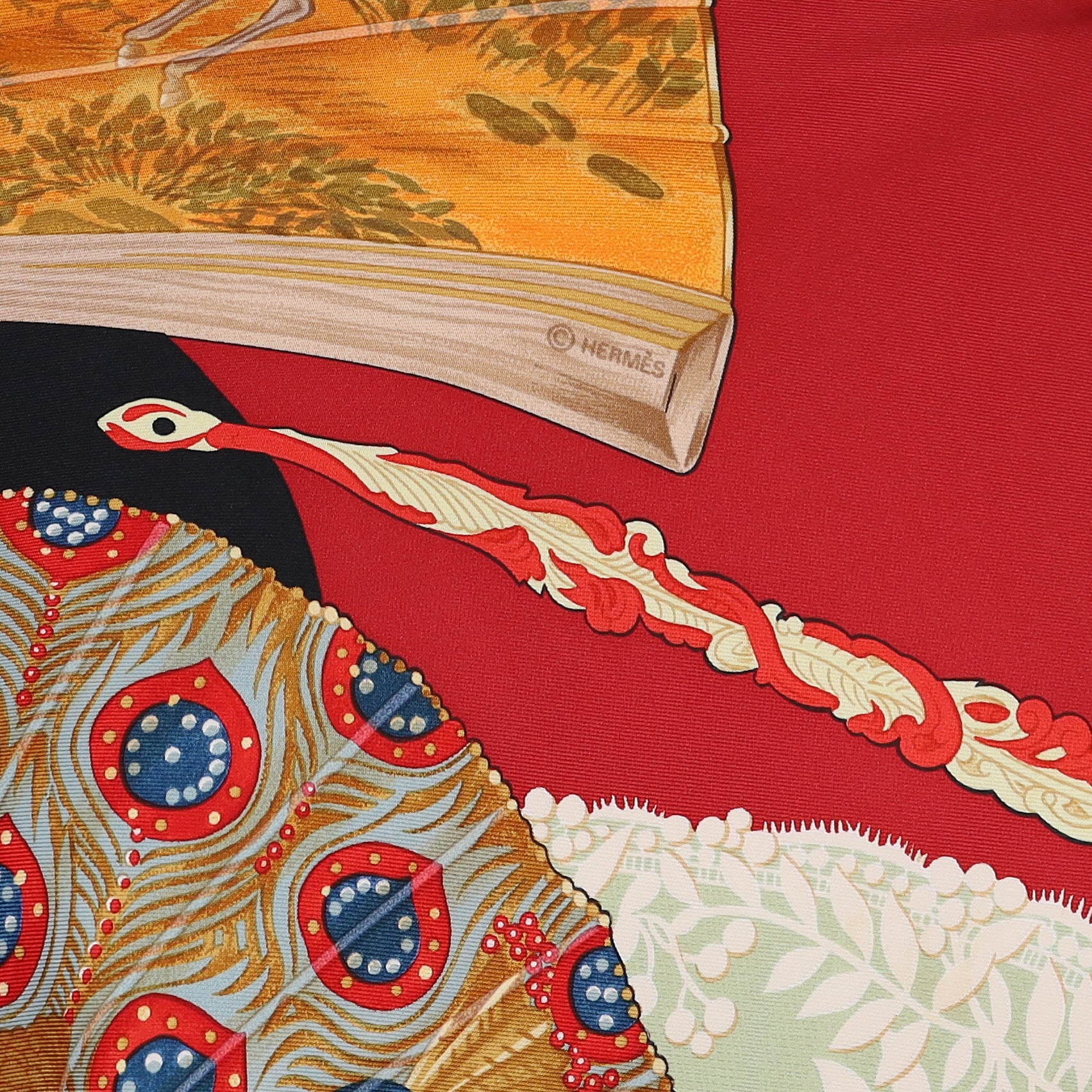 Hermès Brise de Charme Silk Scarf