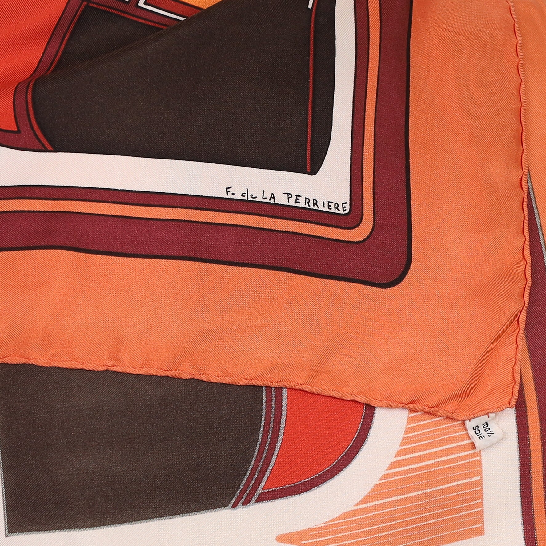 Hermès Les Coupés Silk Scarf