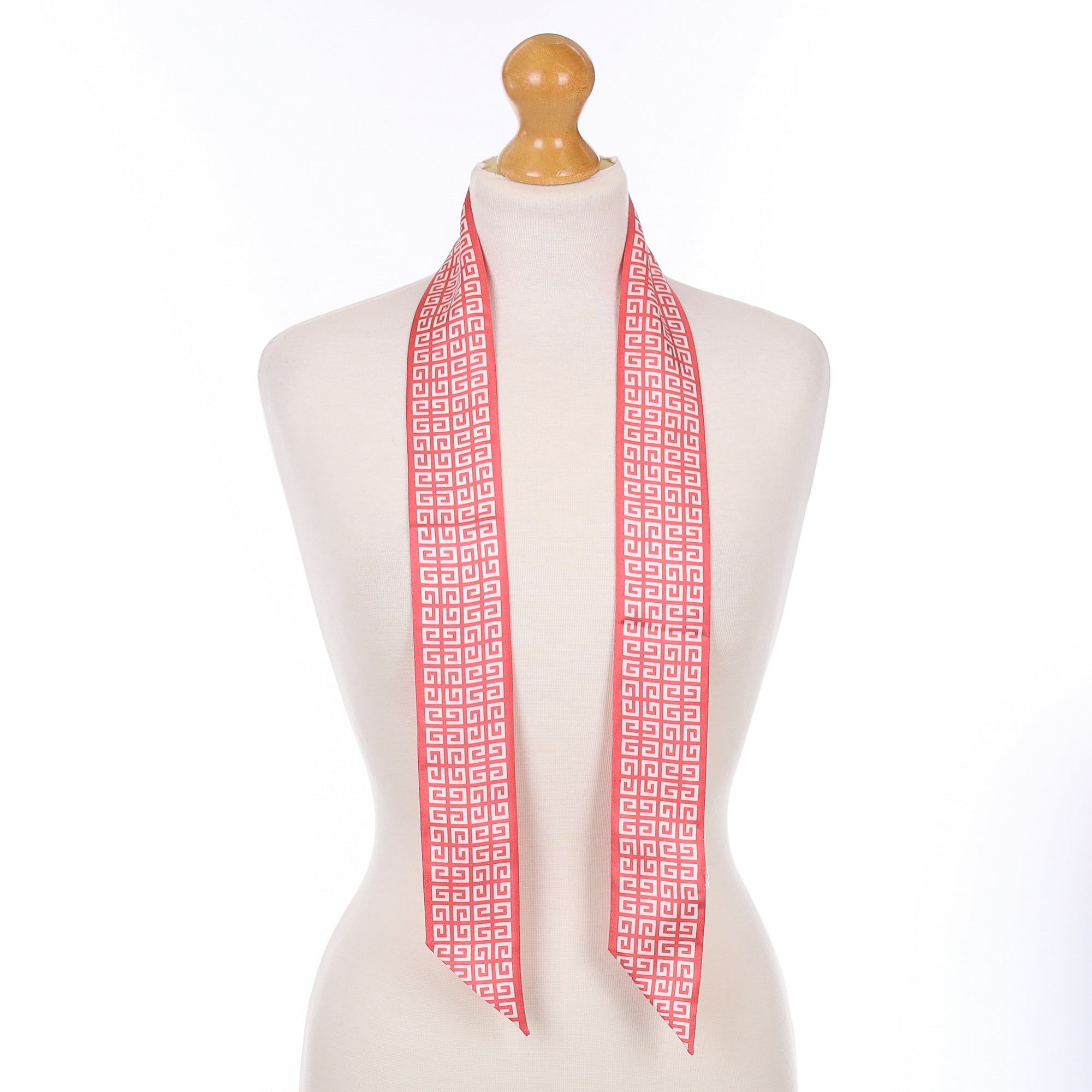 Brand New Givenchy Bandeau Pink Silk Scarf