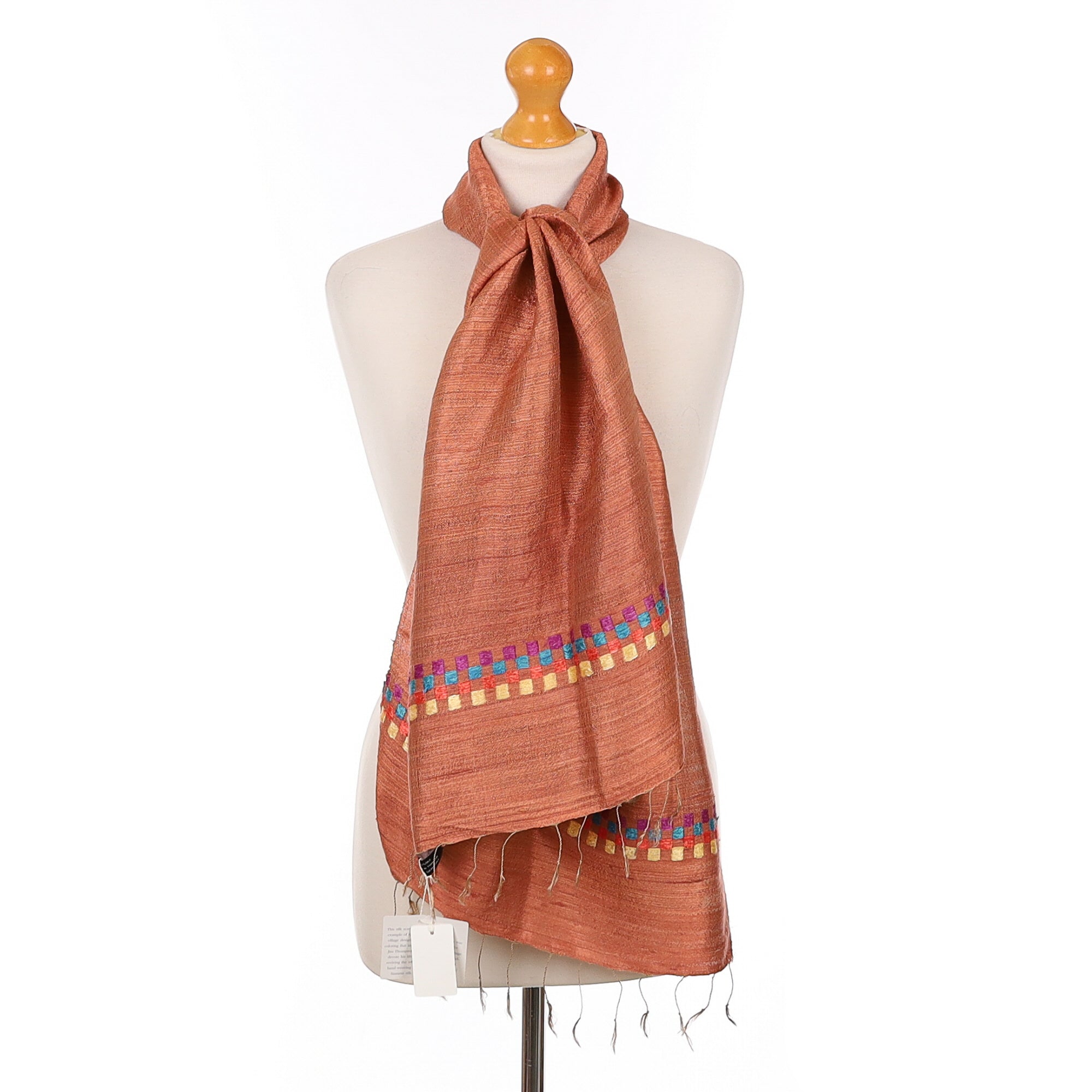 Brand New Boxed Jim Thompson Silk Scarf