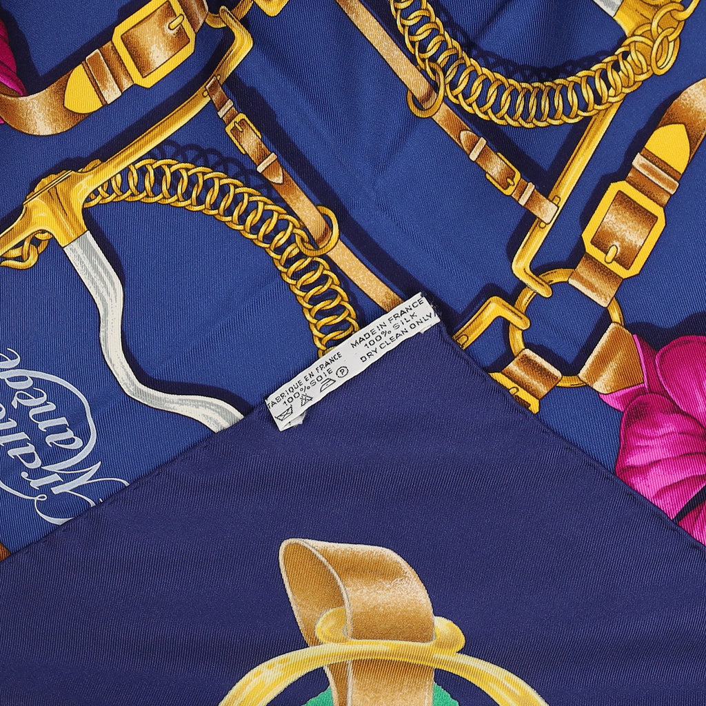 Brand New Boxed Hermès Grand Manège Silk Scarf
