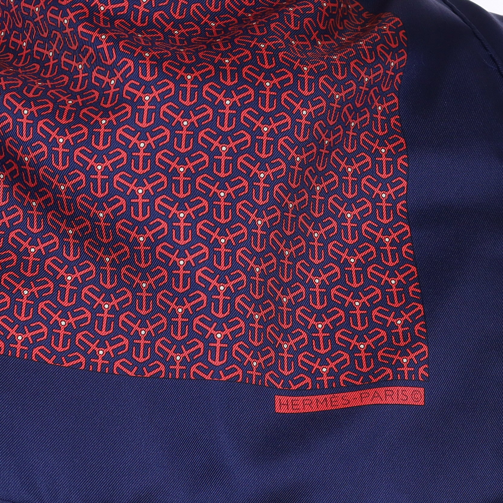 Pristine Hermès 45 Small Silk Scarf