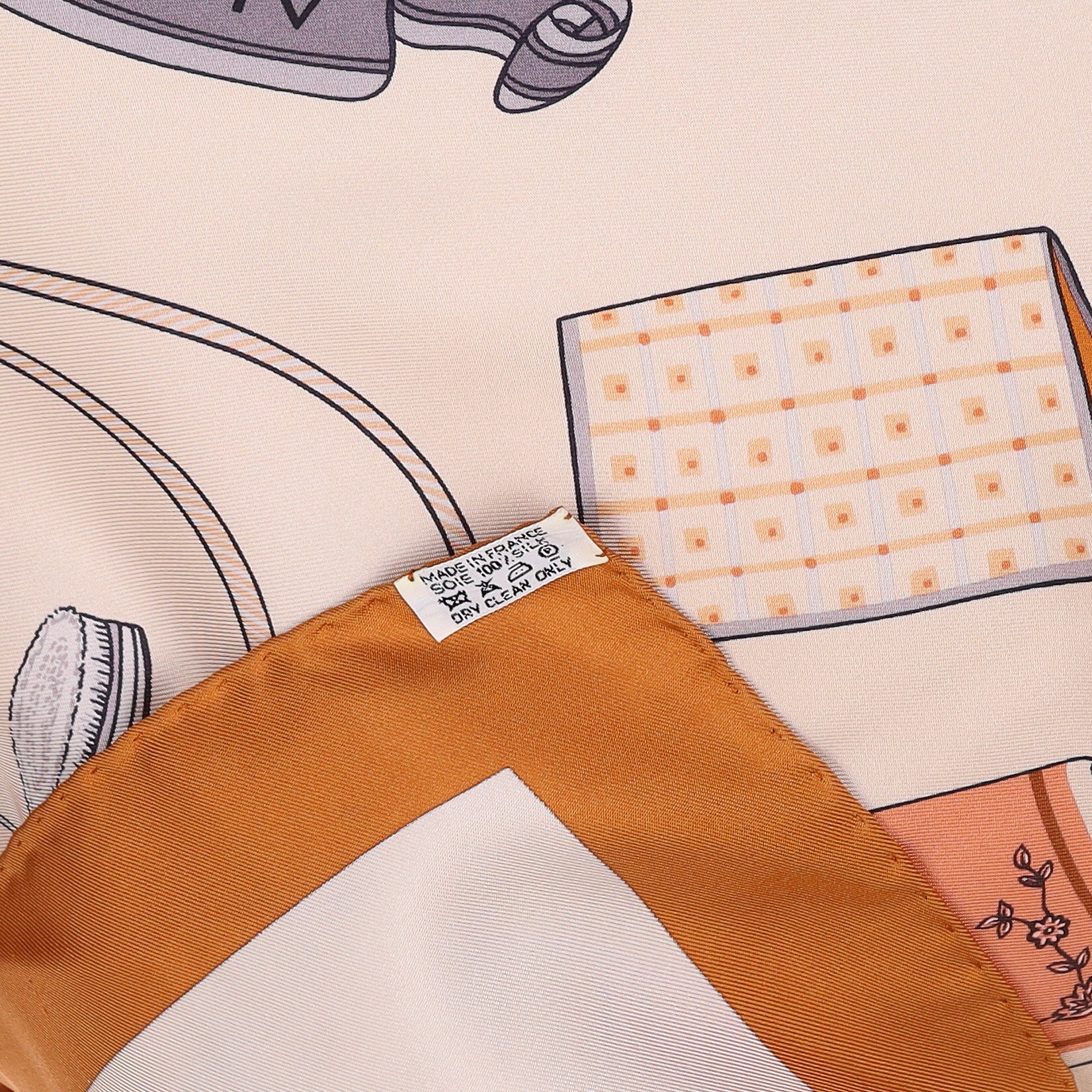 Pristine Hermès Albums de Colportage Silk Scarf Quite Rare
