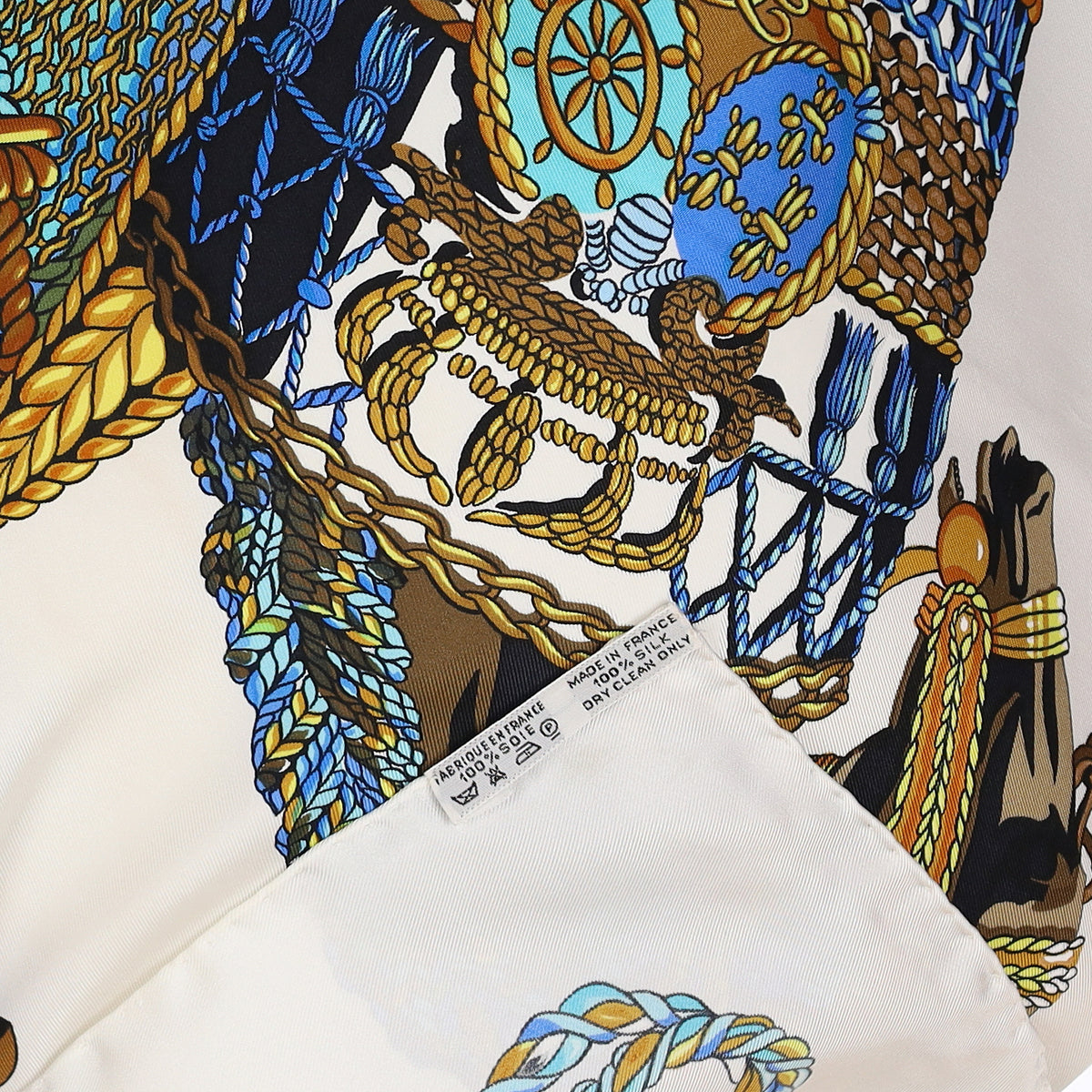 Hermès Le Timbalier Silk Scarf Quite Rare
