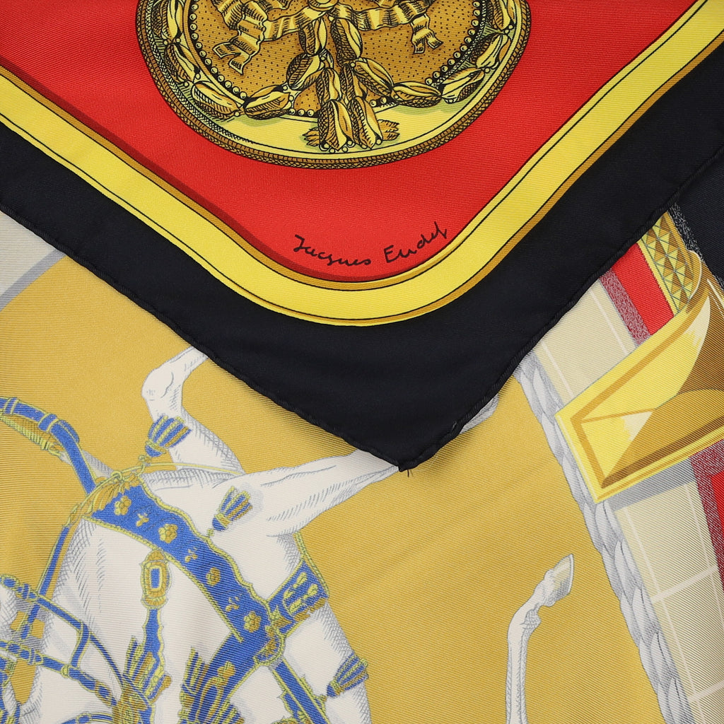 Hermès Grand Apparat Silk Scarf