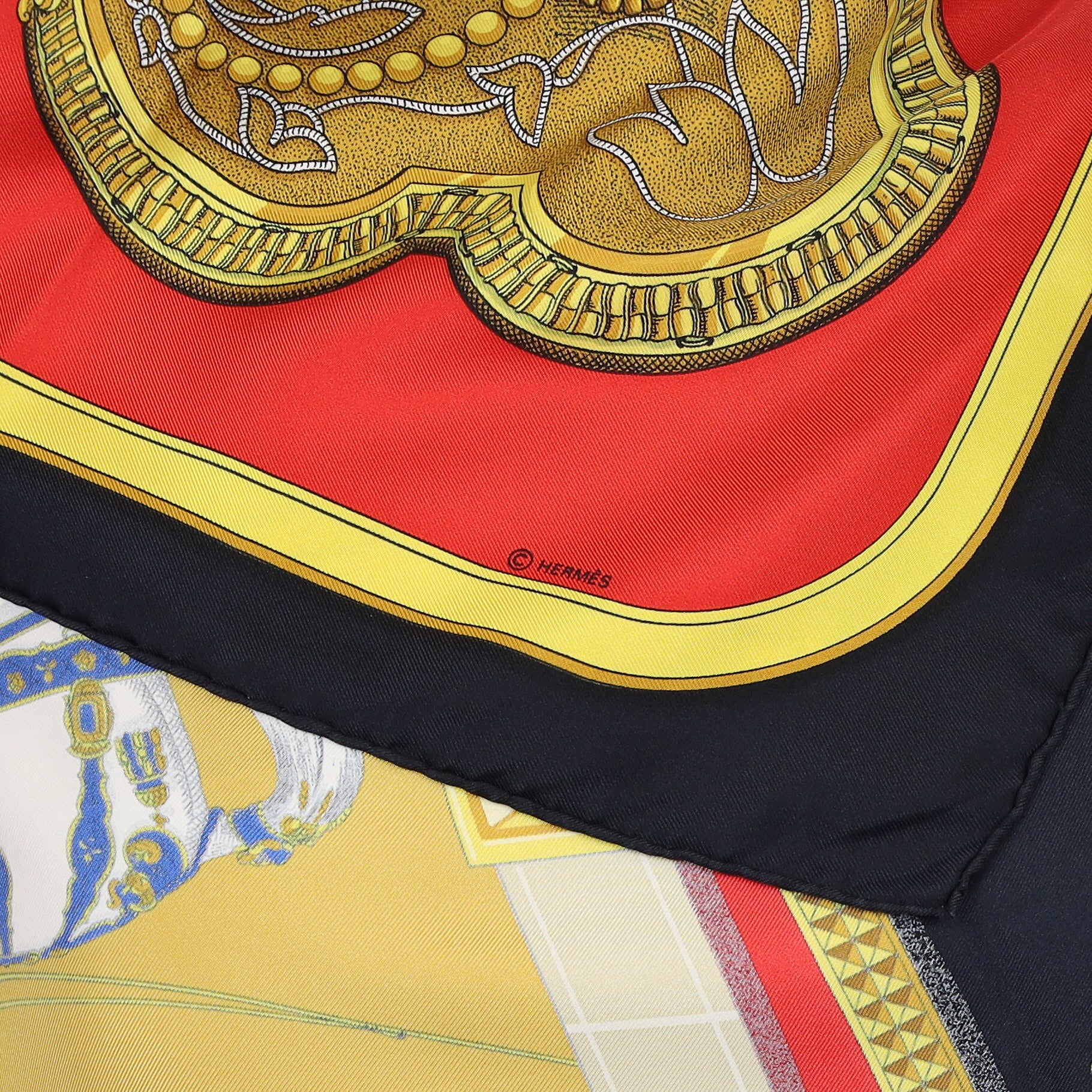 Hermès Grand Apparat Silk Scarf