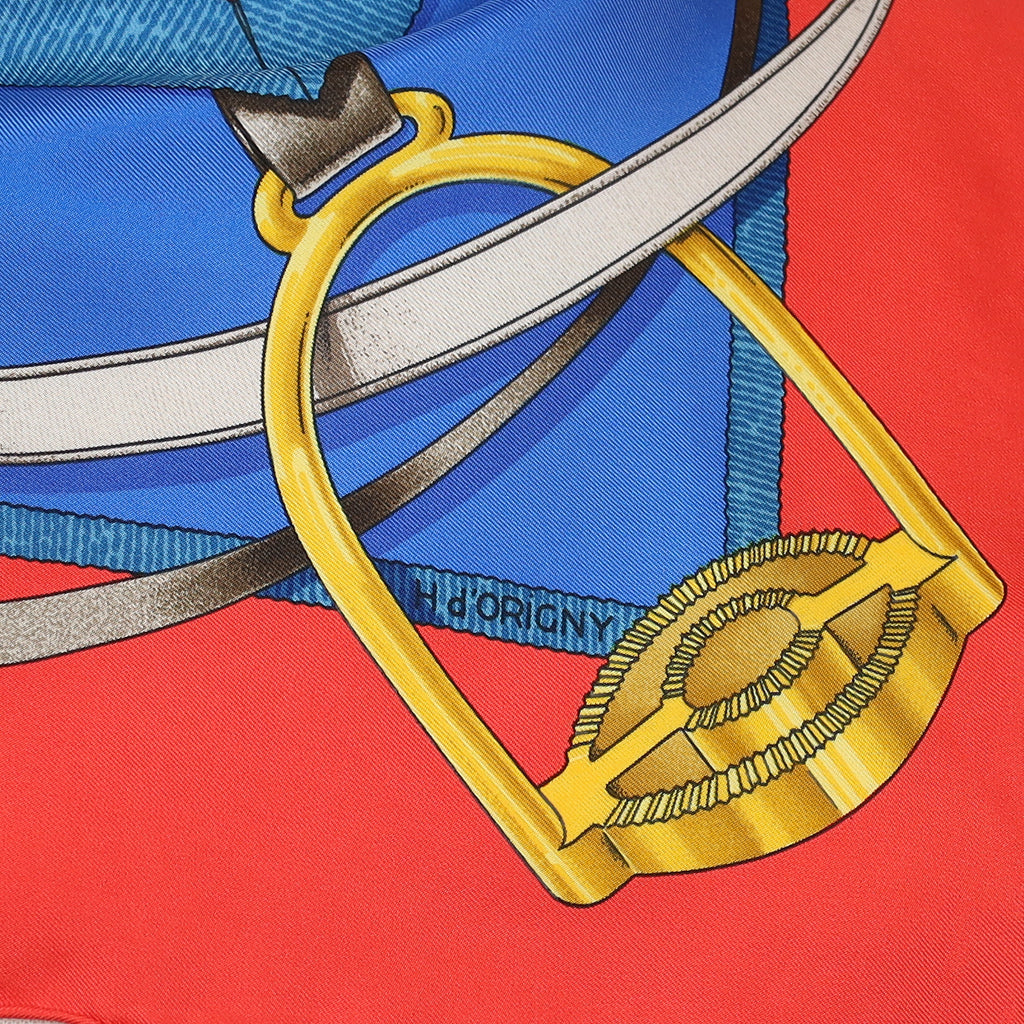 Pristine Hermès Grand Manège Silk Scarf