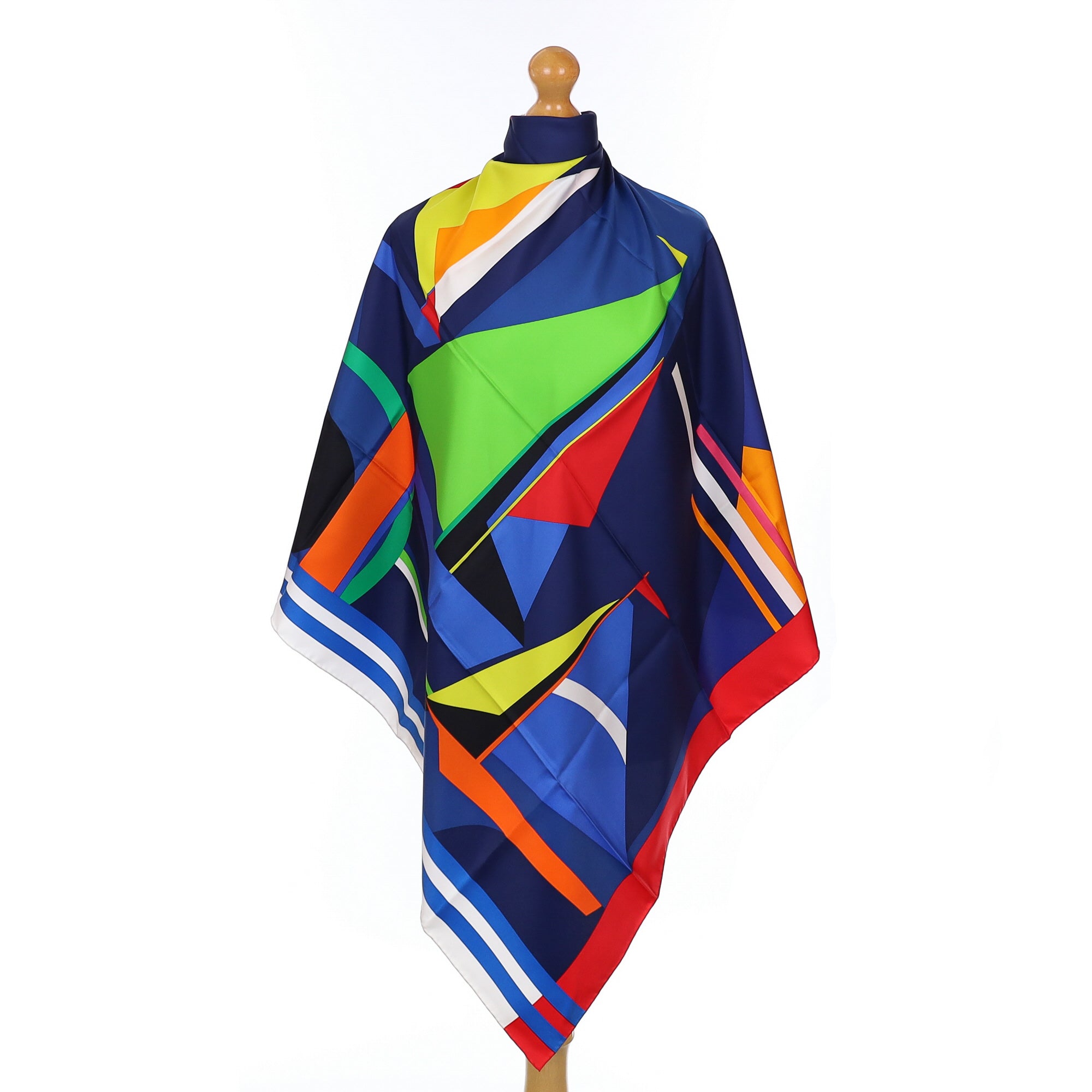 Ralph Lauren Multicoloured Boat Silk Scarf