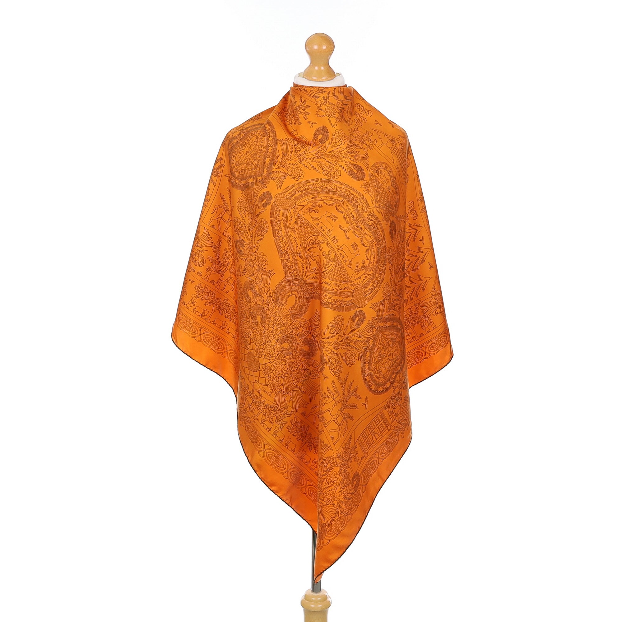 Hermès Découpages Silk Scarf Quite Rare