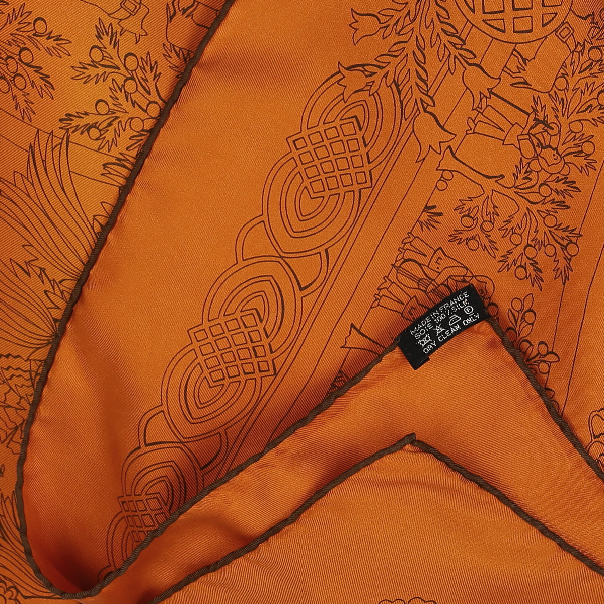 Hermès Découpages Silk Scarf Quite Rare