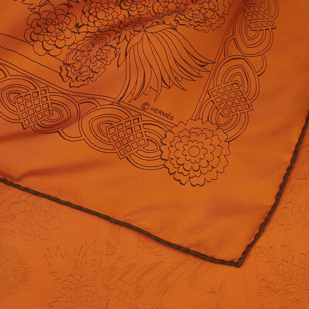 Hermès Découpages Silk Scarf Quite Rare