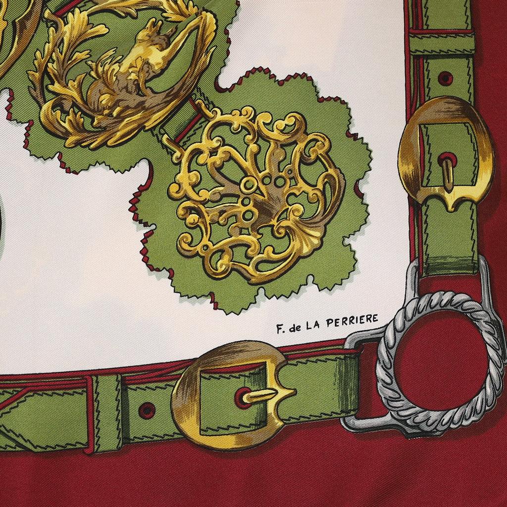 Hermès Cuiveeries Silk Scarf