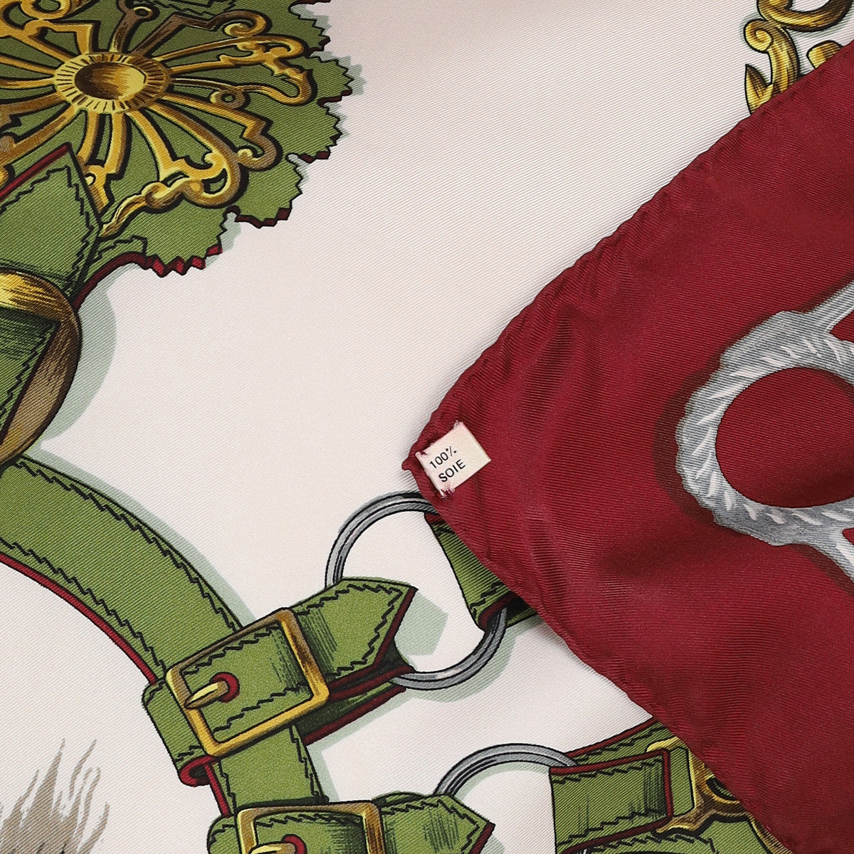 Hermès Cuiveeries Silk Scarf