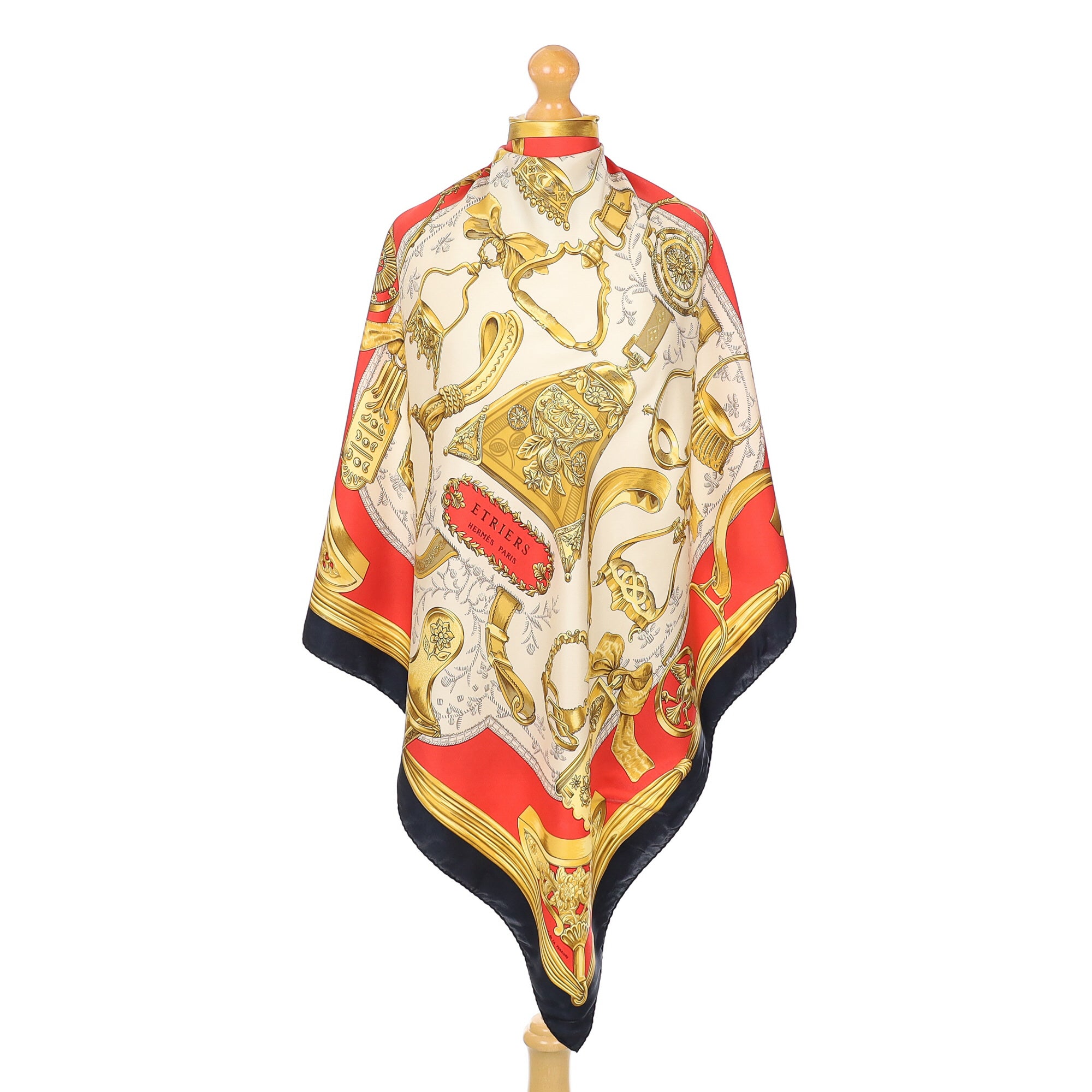 Hermès Etriers Silk Scarf