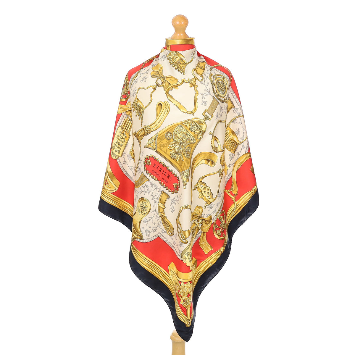 Hermès Etriers Silk Scarf