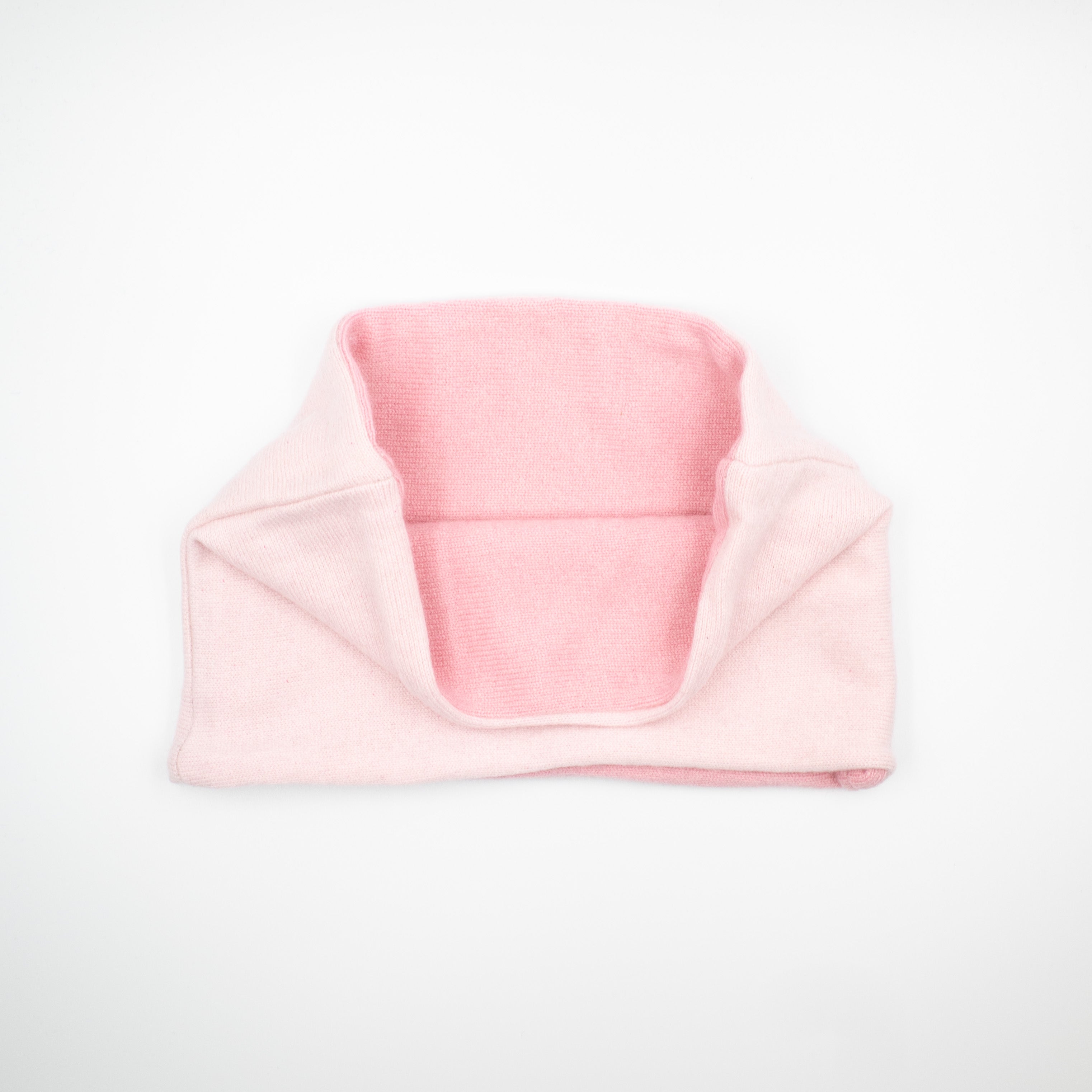 Pale Pink and Sugar Mouse Pink Neck Warmer