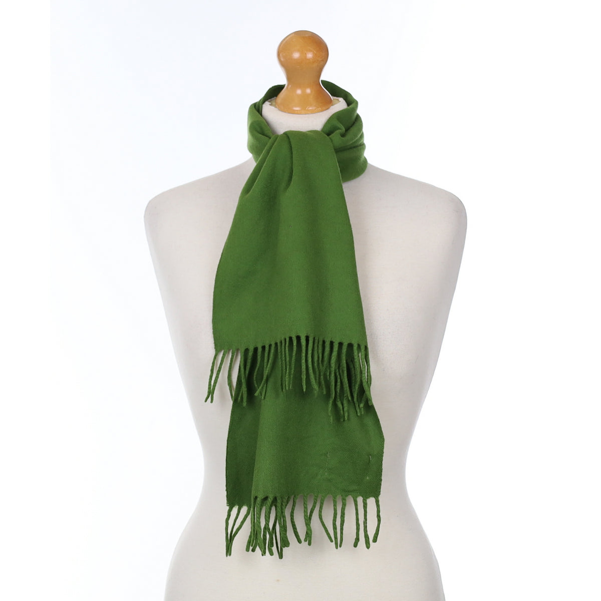Pear Green Cashmere Woven Scarf