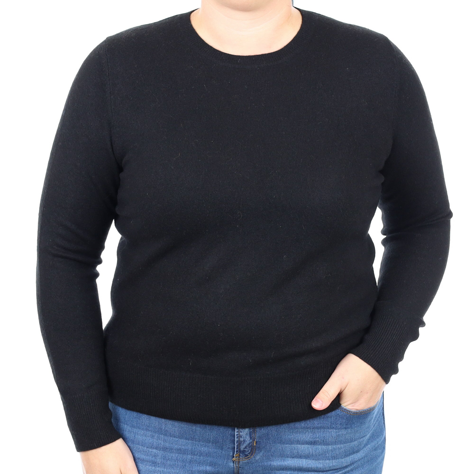 Cashmere Crew Neck Jumper Large