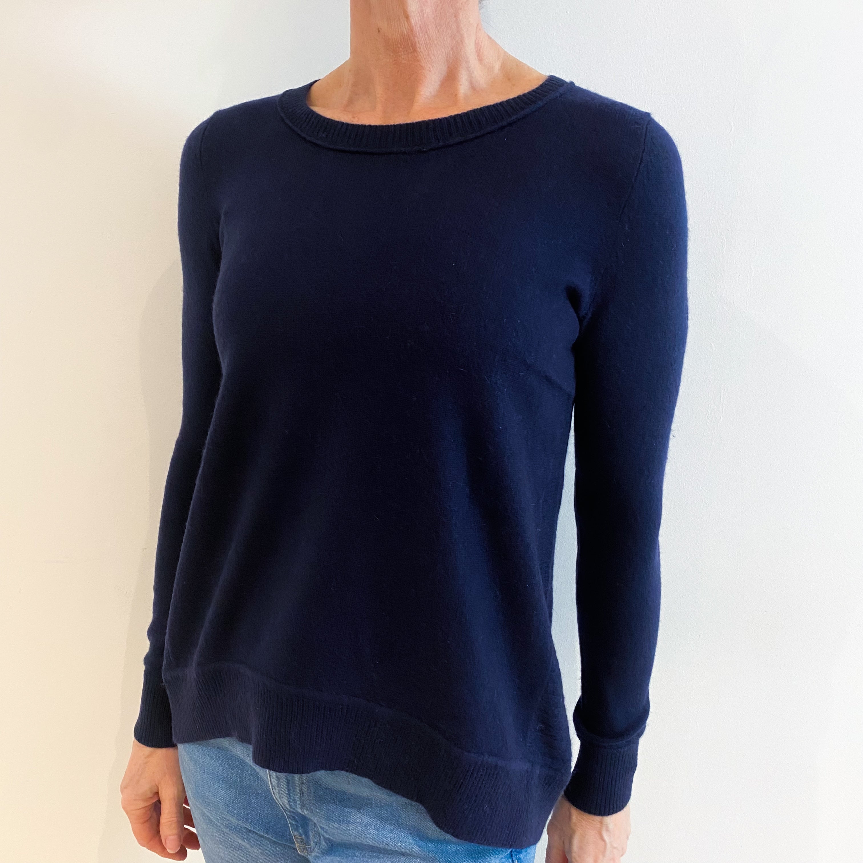 Diane Von Furstenberg Cashmere Crew Neck Jumper Small