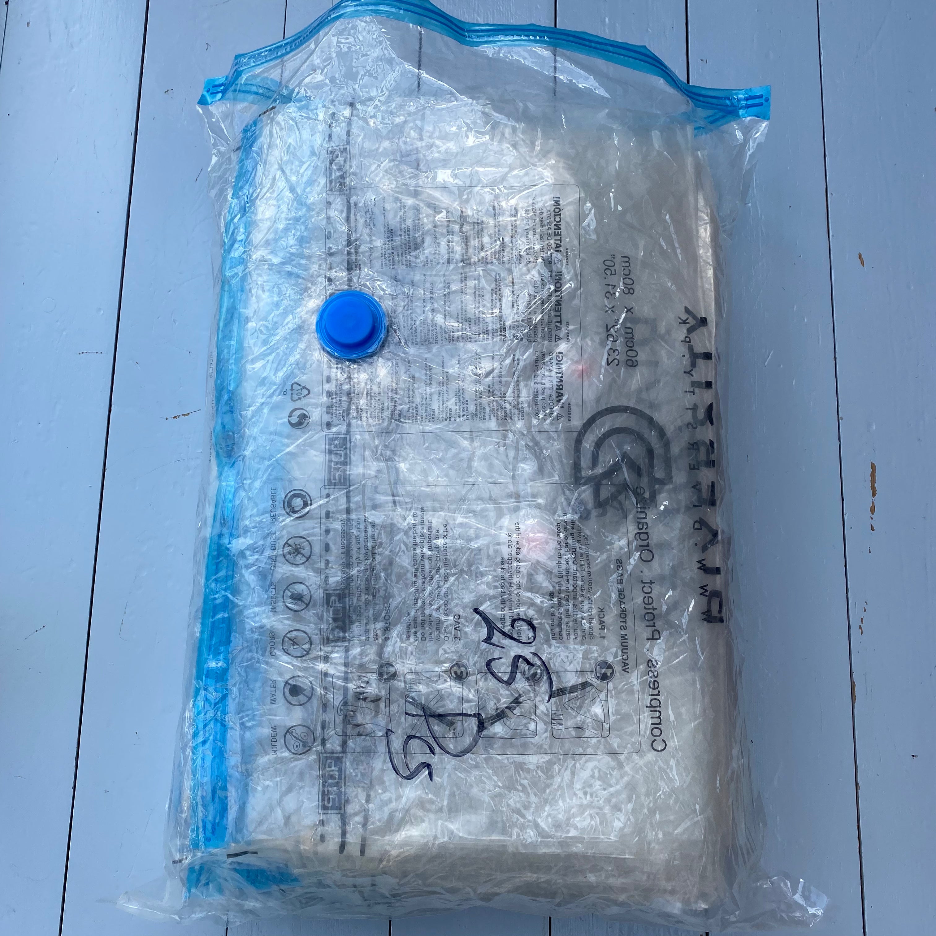 Set of 5 Used Vacuum Storage Bags
