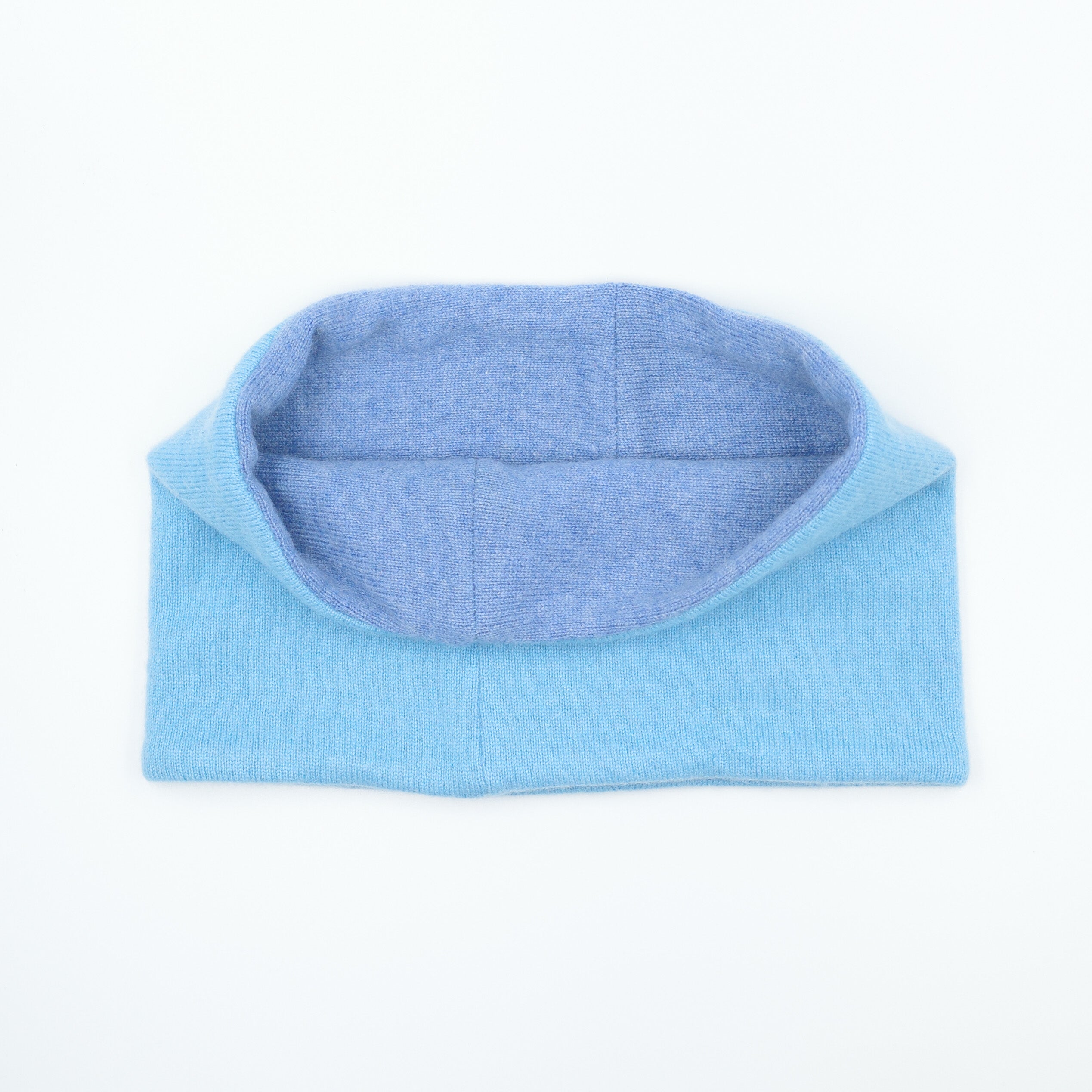 Two Tone Blue Neck Warmer