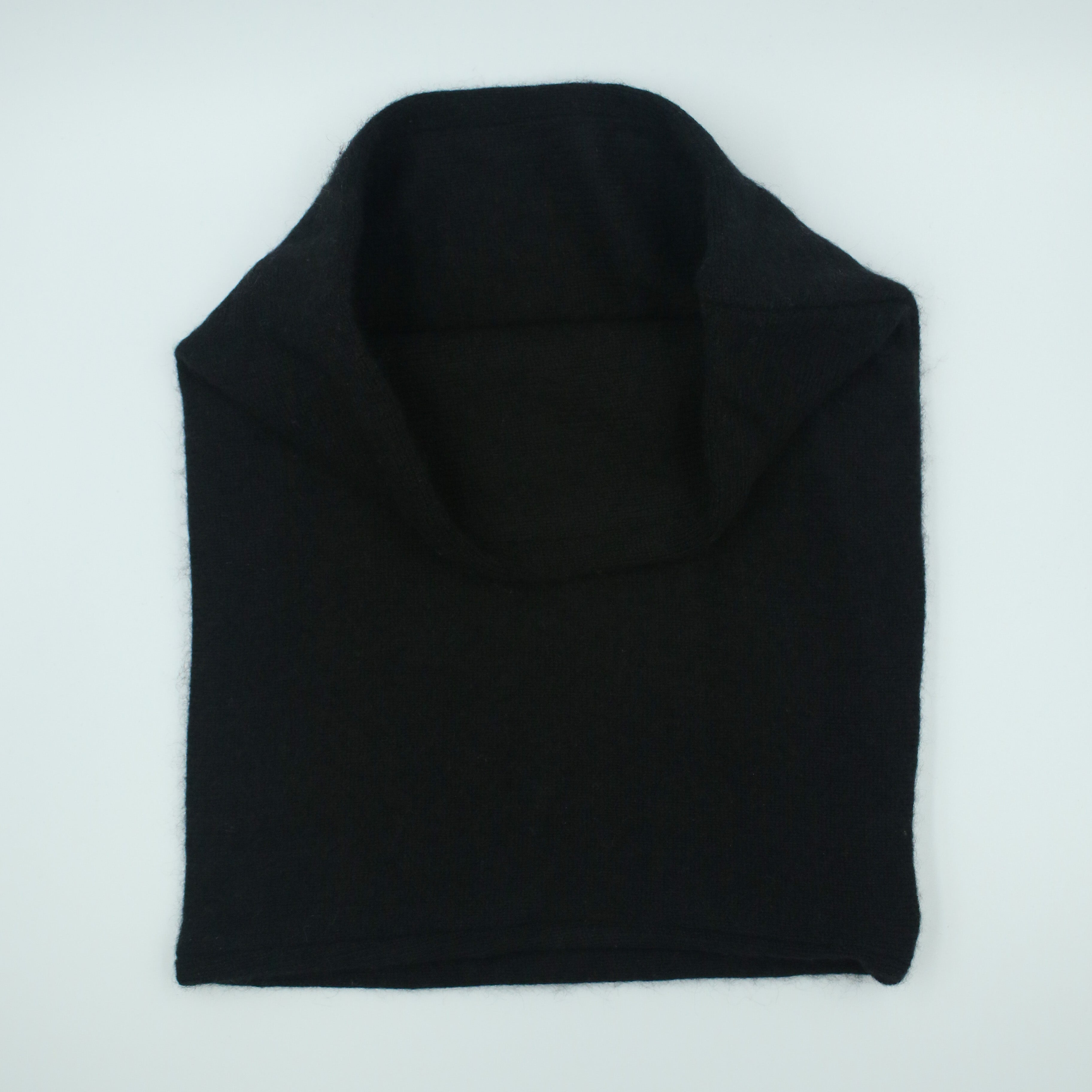 Black Luxury Double Layered Snood