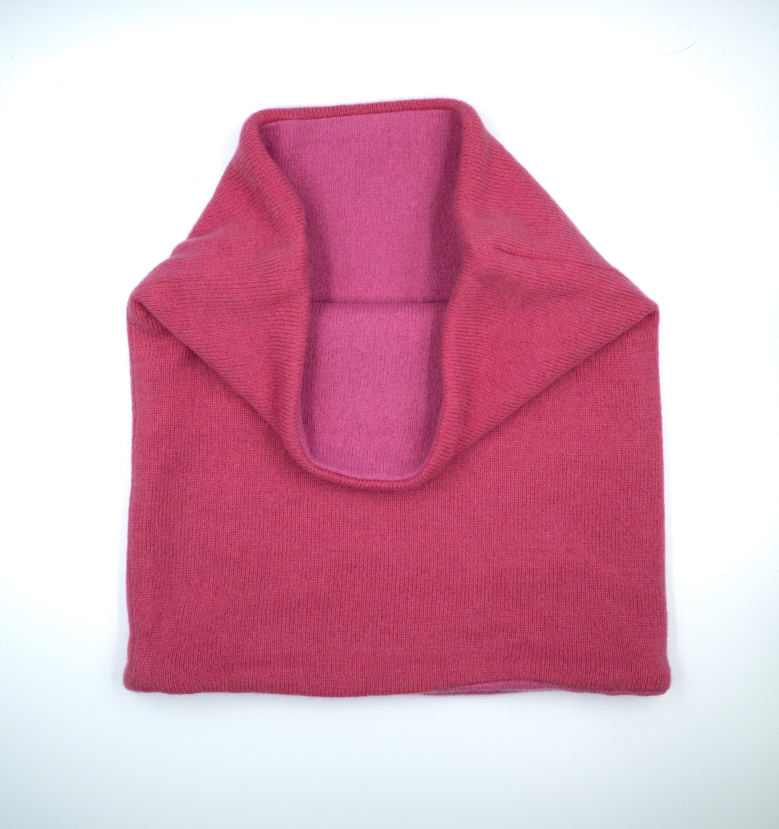 Rose Pink Luxury Double Layered Snood