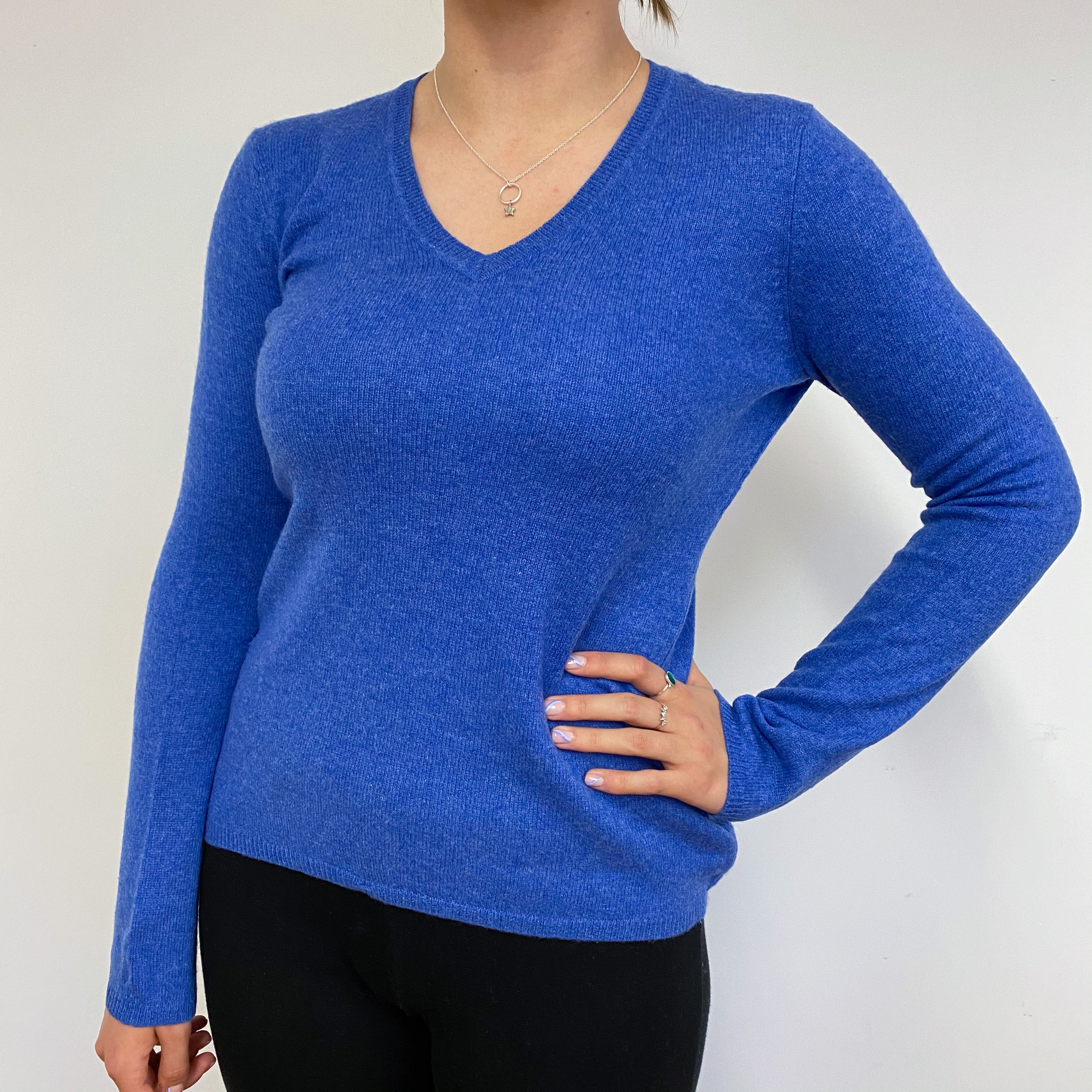 Bluebell V Neck Jumper Small