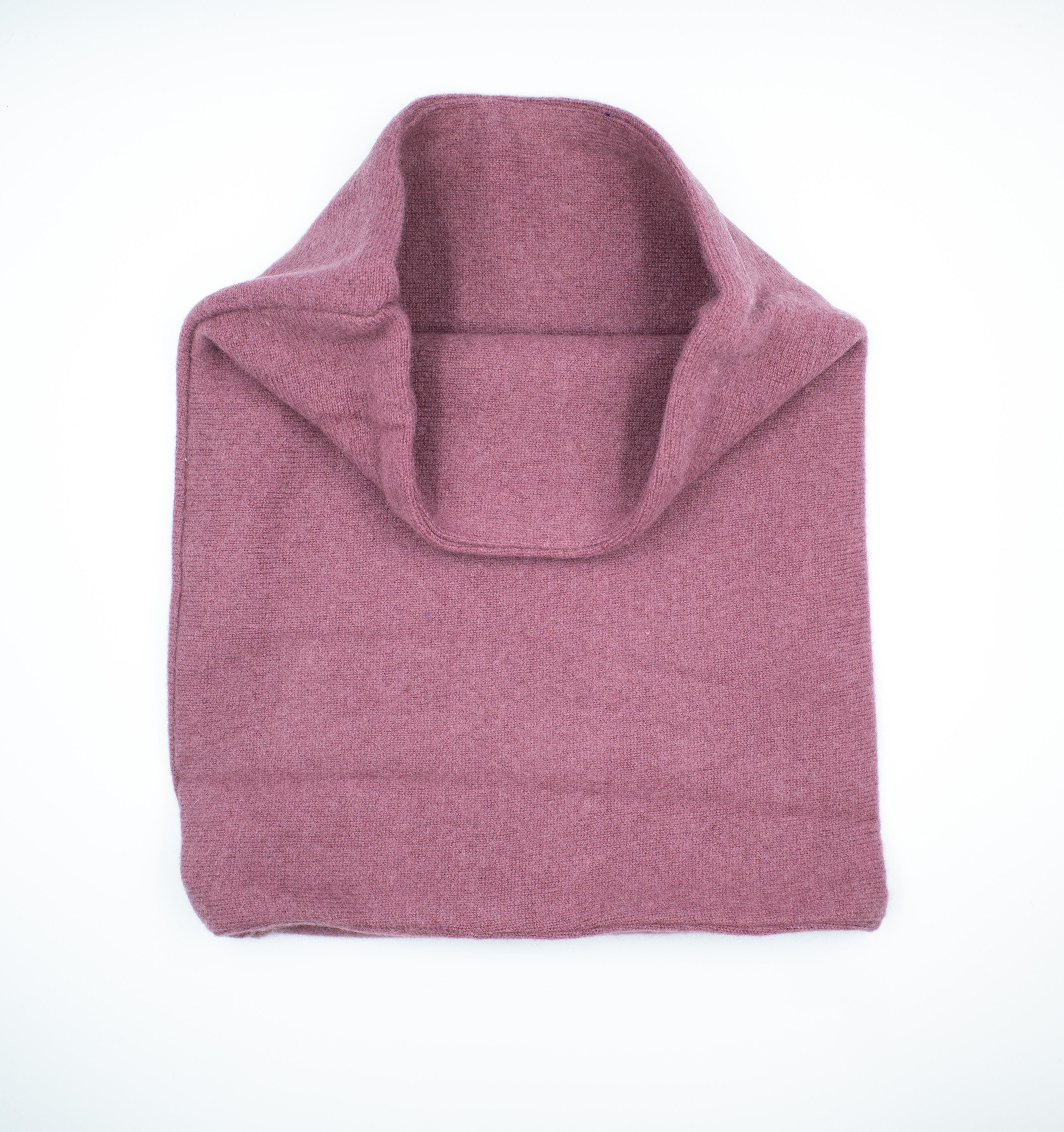 Dusty Mauve Luxury Double Layered Snood