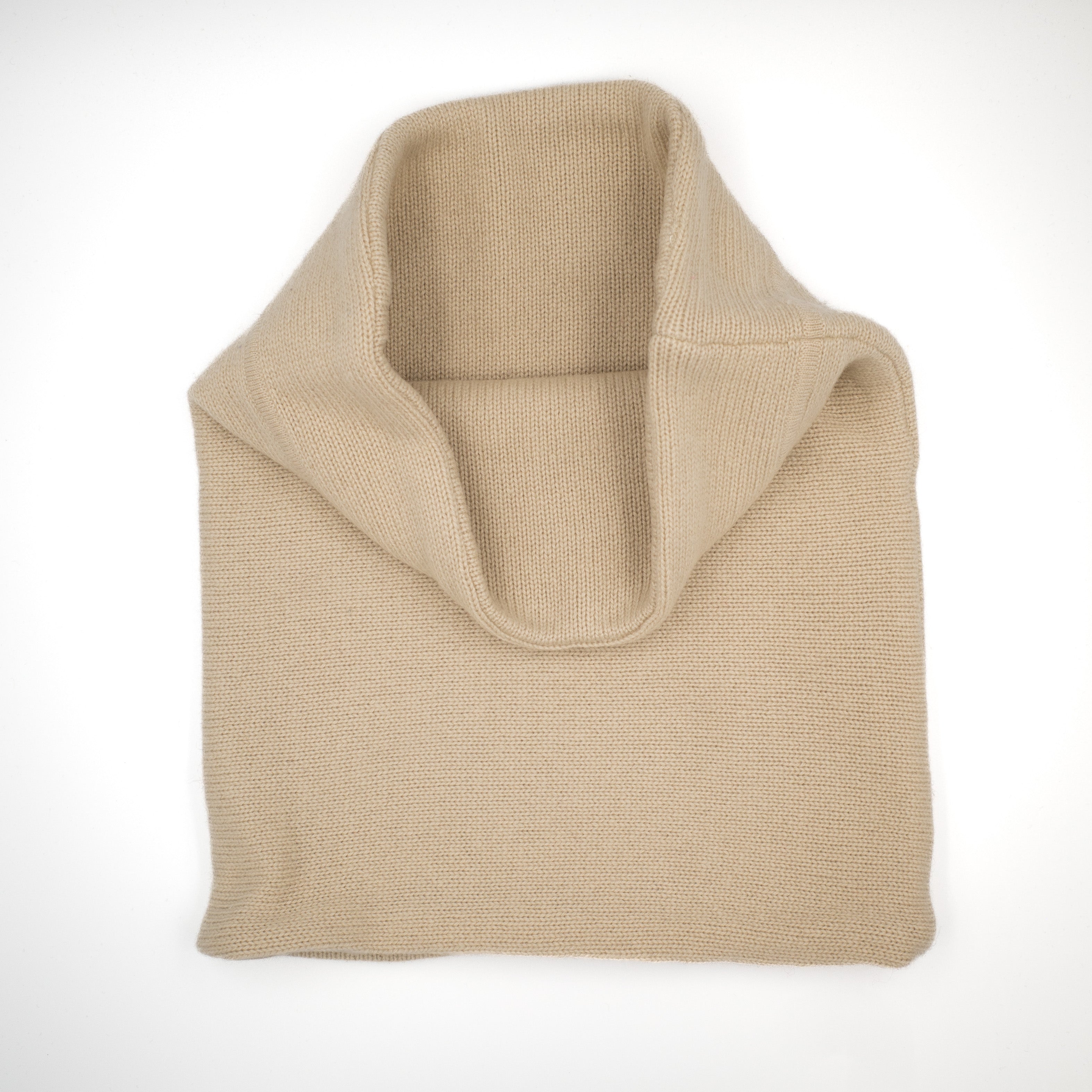 Oatmeal Luxury Double Layered Snood