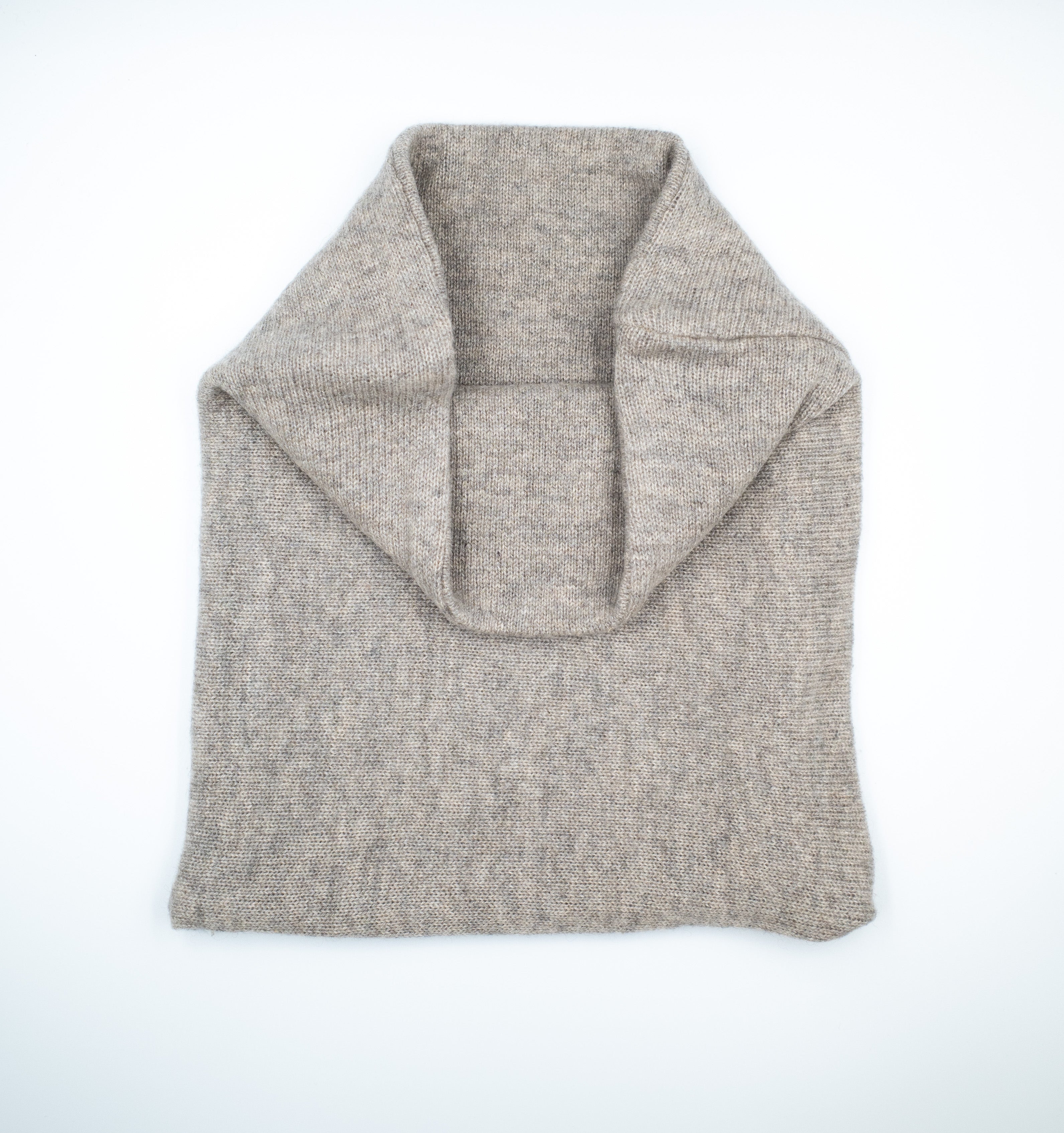 Taupe Luxury Double Layered Snood