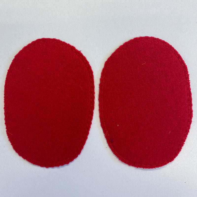 Scarlet Red Elbow Patches