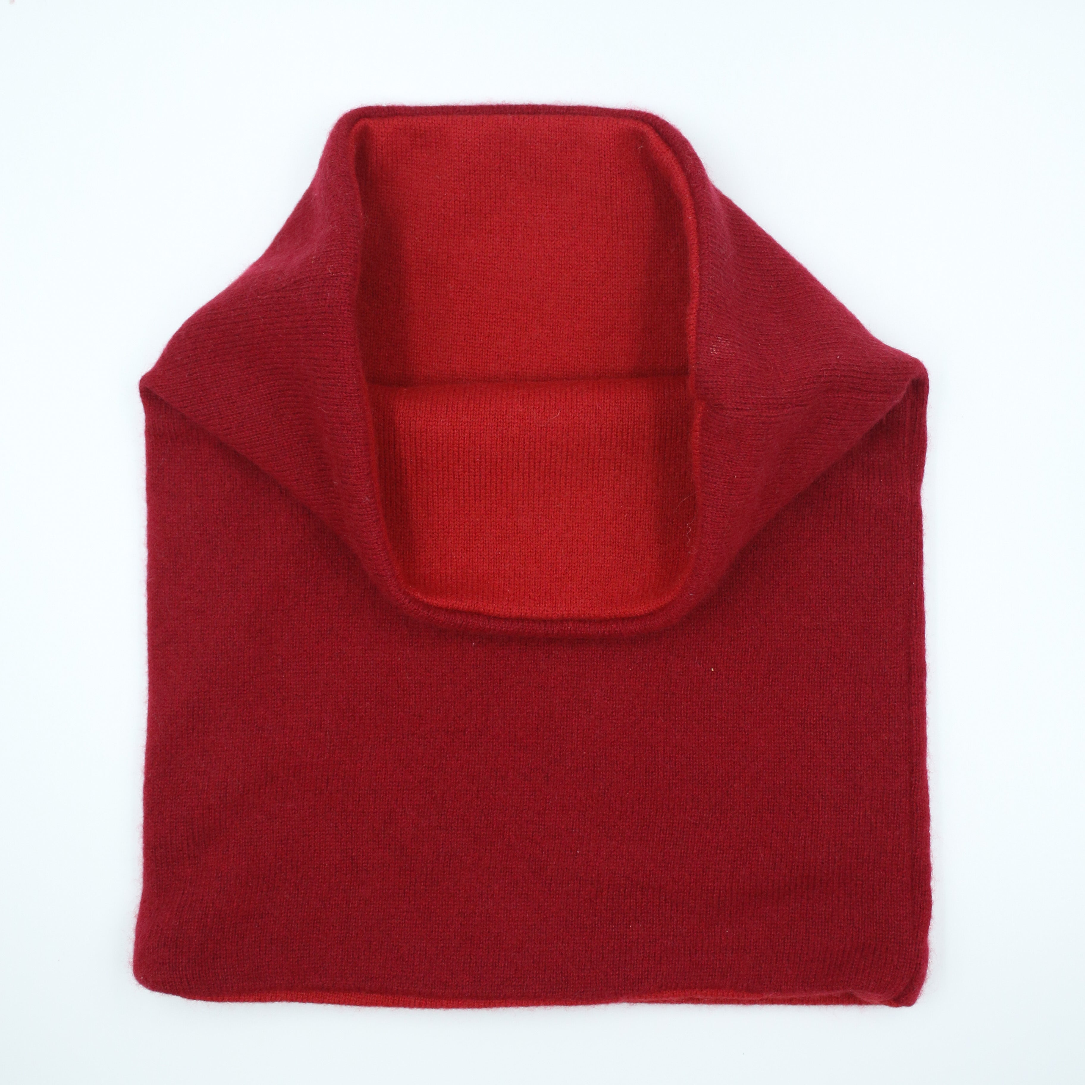 Postie Red Luxury Double Layered Snood