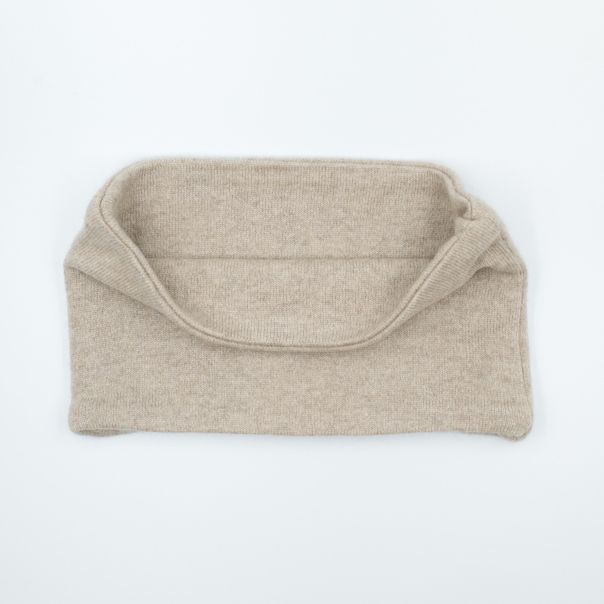 Men’s Sand Beige Neck Warmer