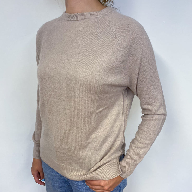 Reiss Slouchy Fit Neutral Crew Neck Jumper Small