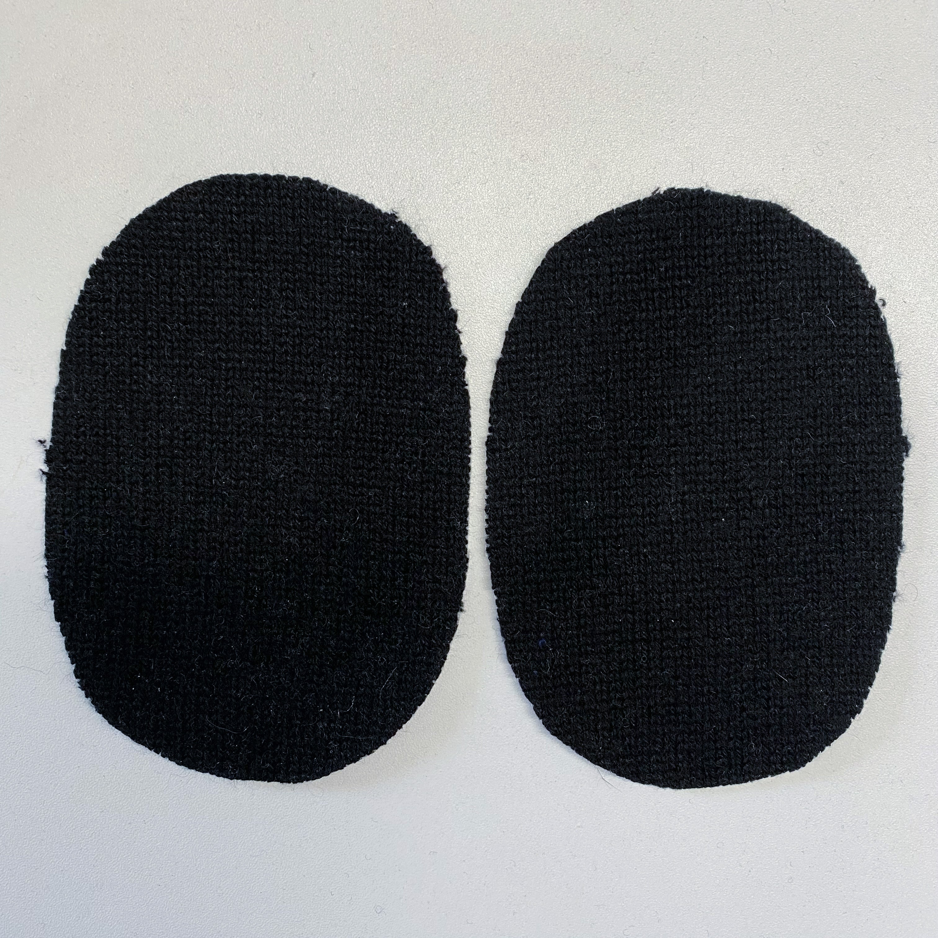 Large Black Elbow Patches - Machine Use