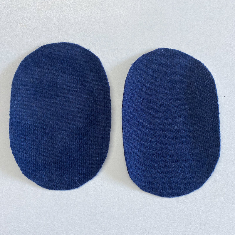 Large Navy Elbow Patches - Machine Use